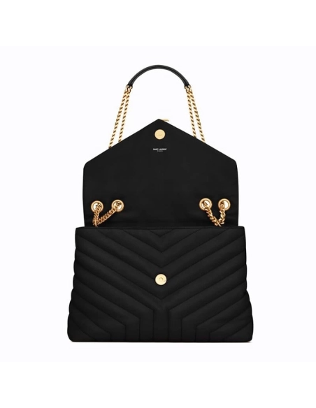 Saint Laurent Loulou Medium In Matelasse Y Leather,YSL,BAGS