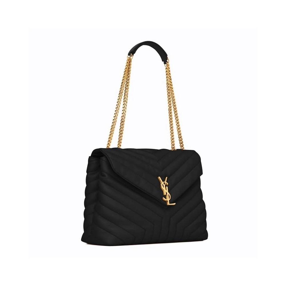 Saint Laurent Loulou Medium In Matelasse Y Leather,YSL,BAGS