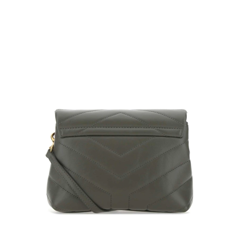 Saint Laurent LouLou Toy Logo Plaque Shoulder Bag,YSL,BAGS