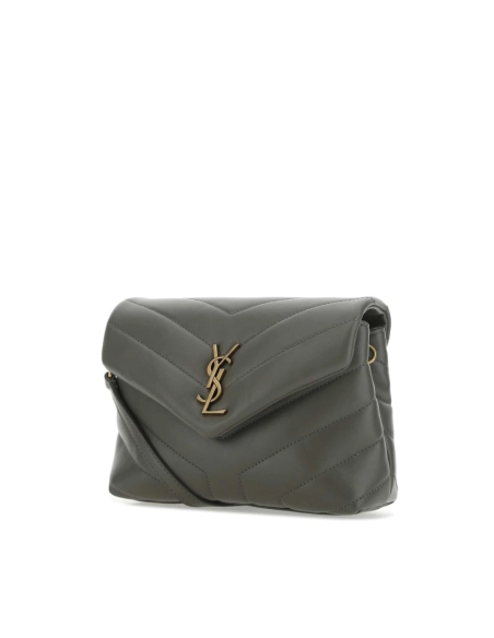 Saint Laurent LouLou Toy Logo Plaque Shoulder Bag,YSL,BAGS