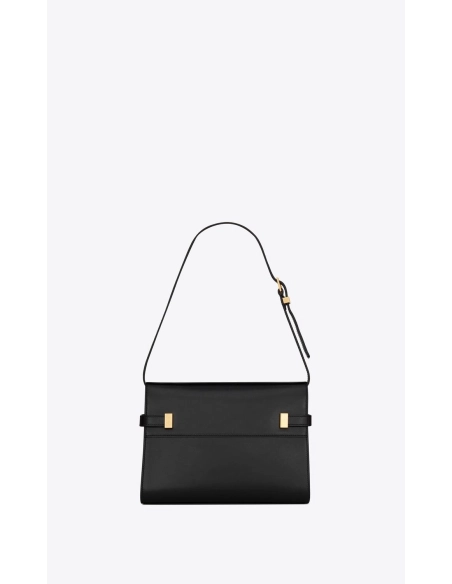 SAINT LAURENT MANHATTAN SMALL SHOULDER BAG IN BOX SAINT LAURENT LEATHER,YSL,BAGS