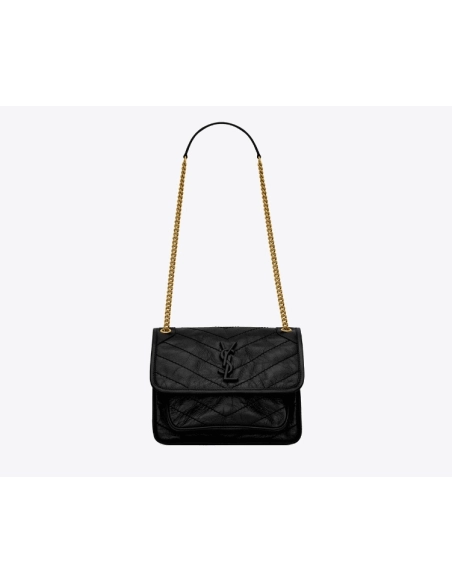 SAINT LAURENT NIKI BABY IN VINTAGE LEATHER,YSL,BAGS