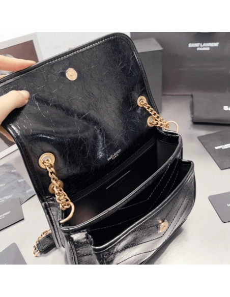 SAINT LAURENT NIKI BABY IN VINTAGE LEATHER,YSL,BAGS