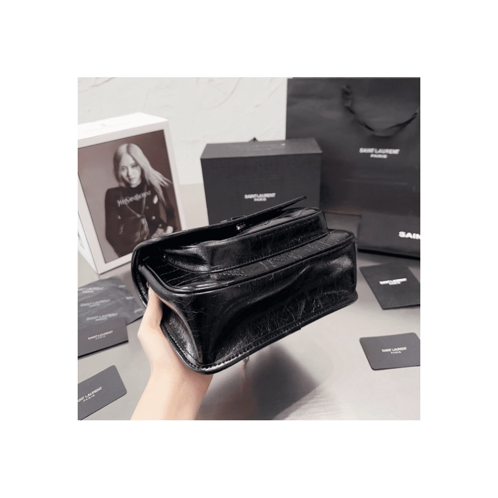 SAINT LAURENT NIKI BABY IN VINTAGE LEATHER,YSL,BAGS