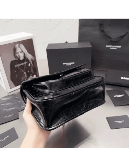 SAINT LAURENT NIKI BABY IN VINTAGE LEATHER,YSL,BAGS