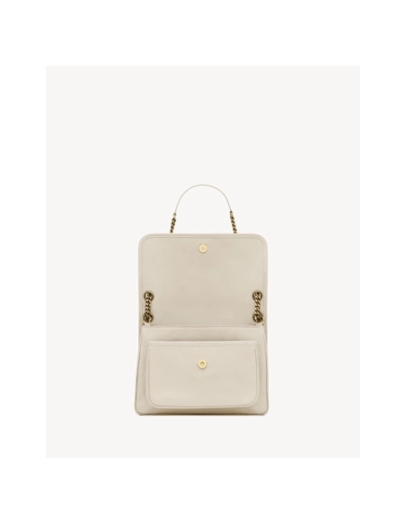 Saint Laurent NIKI Medium In Grained Lambskin WHITE,YSL,BAGS