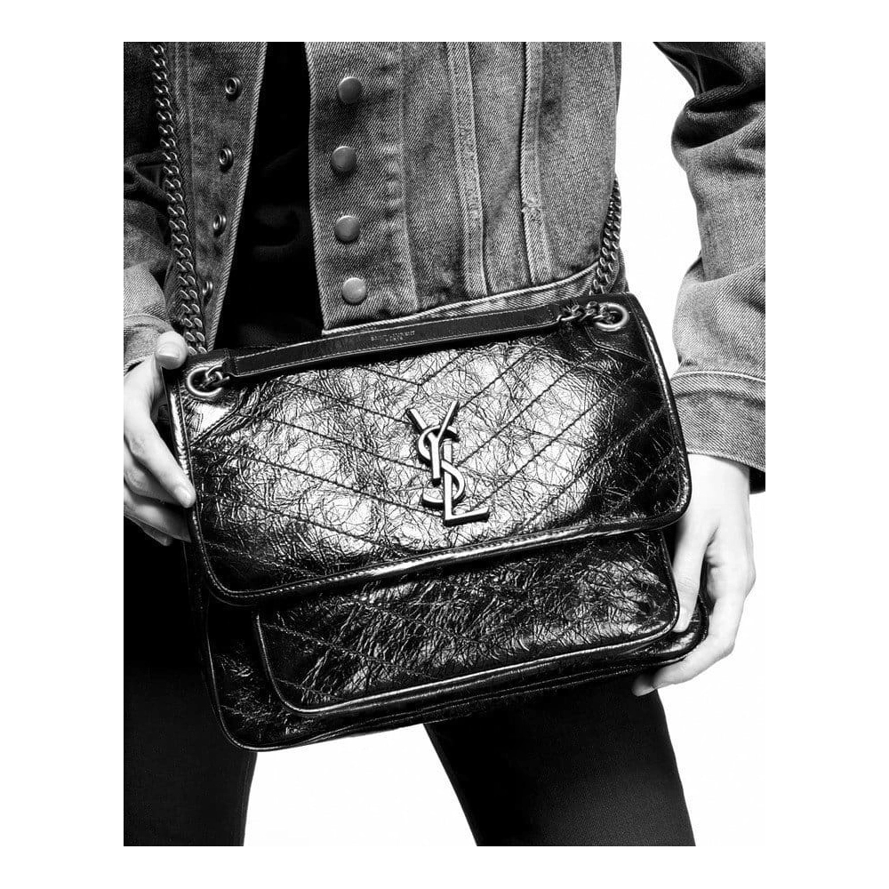 Saint Laurent Niki Medium In Vintage Leather,YSL,BAGS