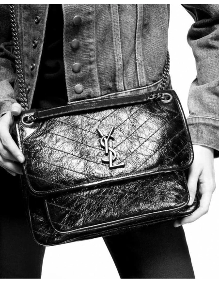 Saint Laurent Niki Medium In Vintage Leather,YSL,BAGS