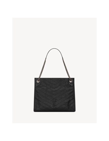 Saint Laurent NIKI SHOPPING IN VINTAGE LEATHER,YSL,BAGS