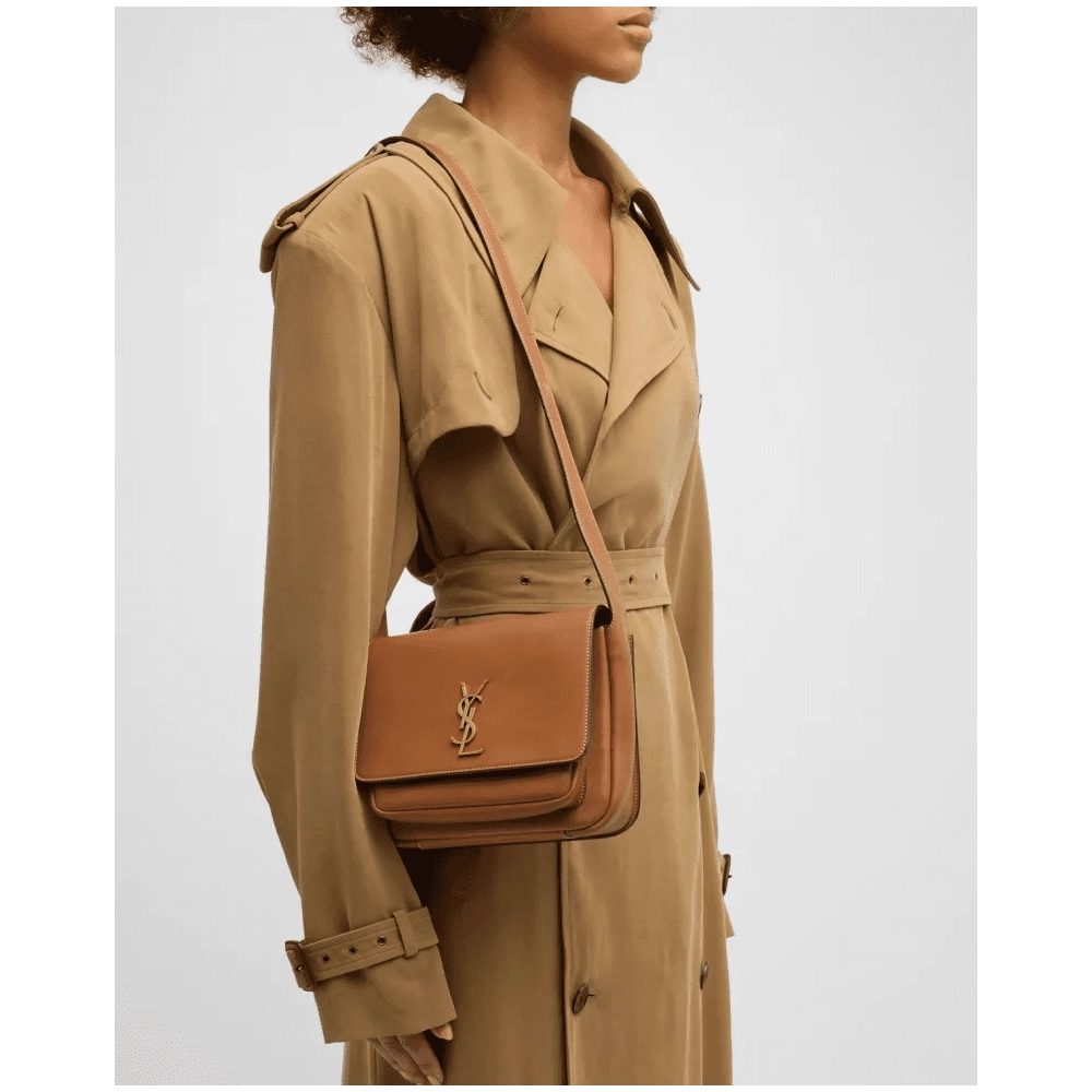 Saint Laurent Niki YSL Crossbody Bag In Vegetable Calf Leather,YSL,BAGS