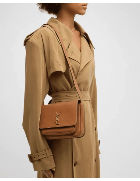 Saint Laurent Niki YSL Crossbody Bag In Vegetable Calf Leather,YSL,BAGS