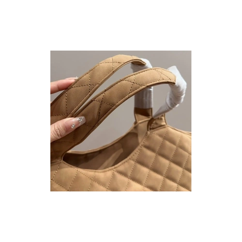 Saint Laurent Nubuck Suede Quilted Maxi Icare Shopping,YSL,BAGS