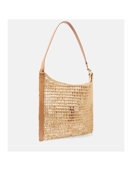 Saint Laurent Oxalis Crochet Raffia Shoulder Bag,YSL,BAGS