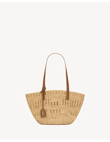 Saint Laurent Panier Small Bag In Raffia,YSL,BAGS