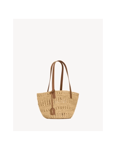 Saint Laurent Panier Small Bag In Raffia,YSL,BAGS