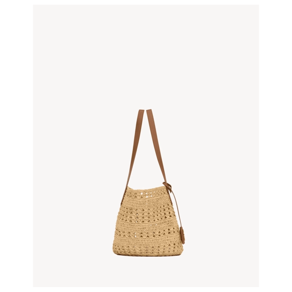 Saint Laurent Panier Small Bag In Raffia,YSL,BAGS