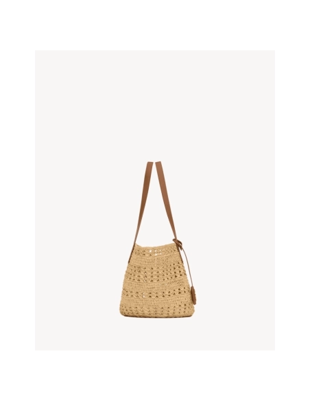 Saint Laurent Panier Small Bag In Raffia,YSL,BAGS