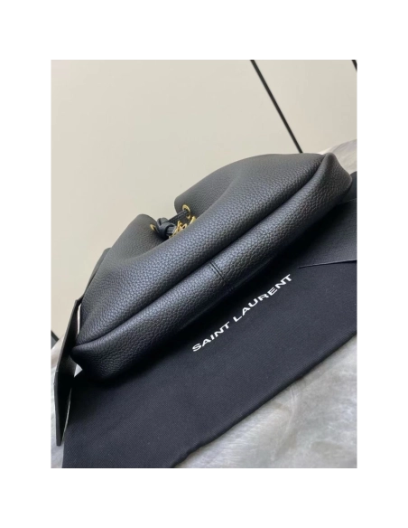 Saint Laurent PARIS VII Small Hobo In Grained Leather,YSL,BAGS