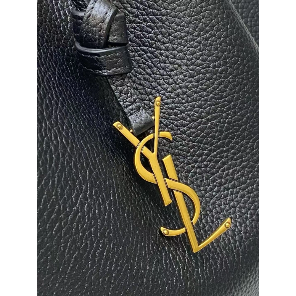 Saint Laurent PARIS VII Small Hobo In Grained Leather,YSL,BAGS