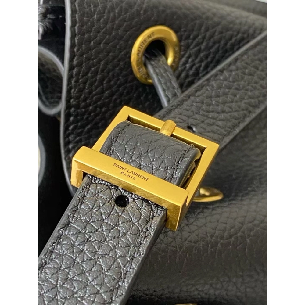 Saint Laurent PARIS VII Small Hobo In Grained Leather,YSL,BAGS