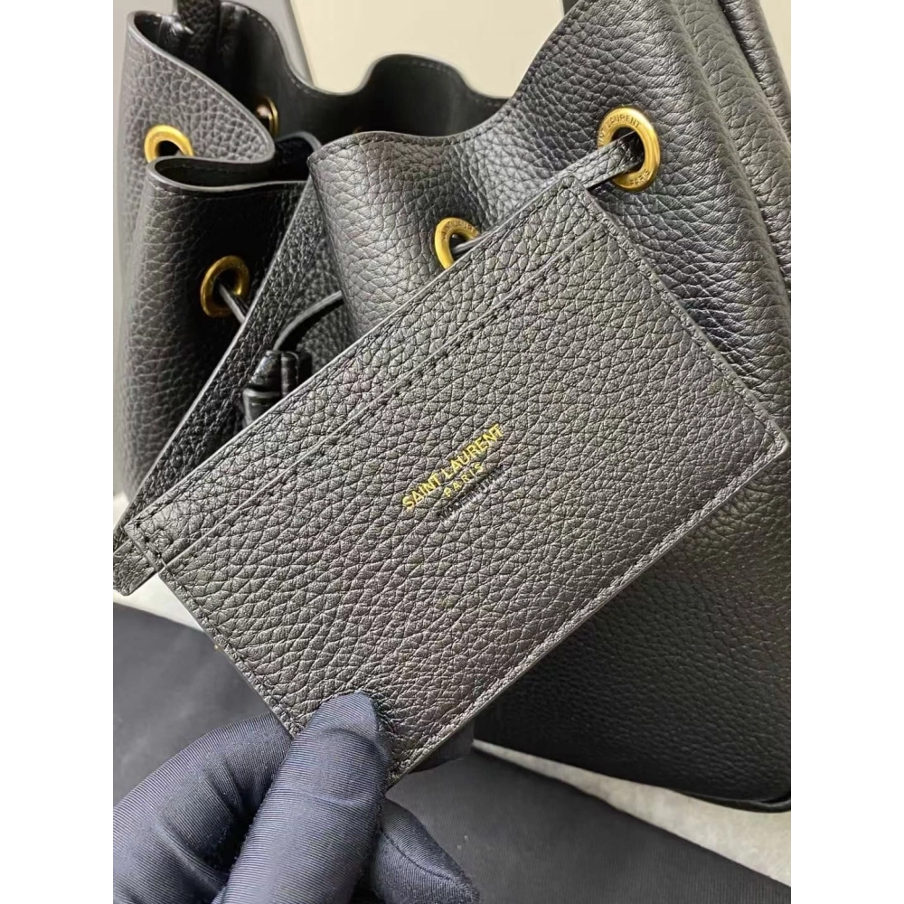 Saint Laurent PARIS VII Small Hobo In Grained Leather,YSL,BAGS