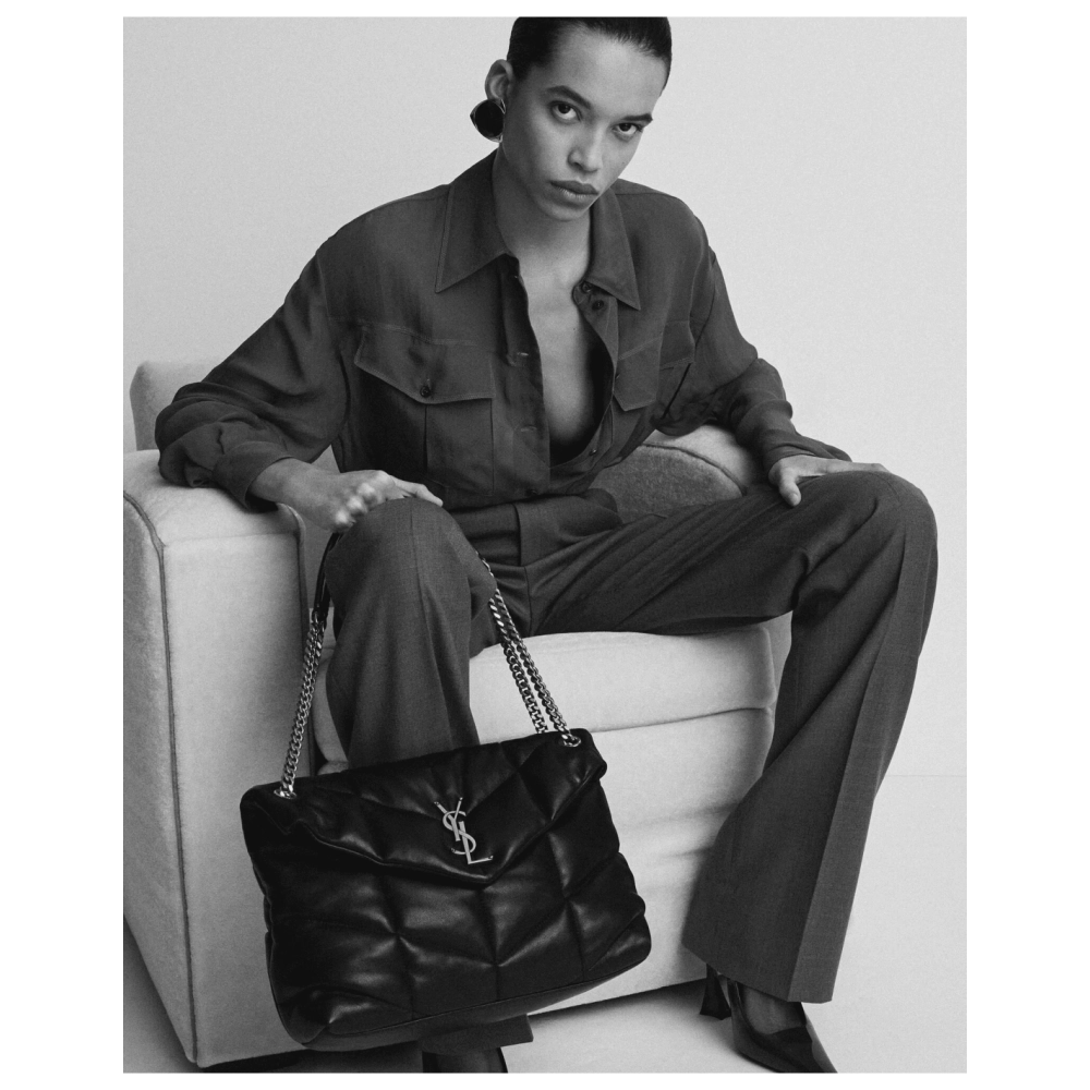 Saint Laurent PUFFER MEDIUM In Nappa Leather,YSL,BAGS