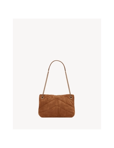 Saint Laurent PUFFER SMALL In Suede,YSL,BAGS