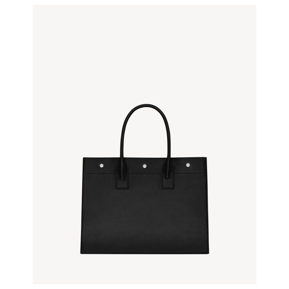 Saint Laurent Rive Gauche Small Tote Bag In Smooth Leather,YSL,BAGS