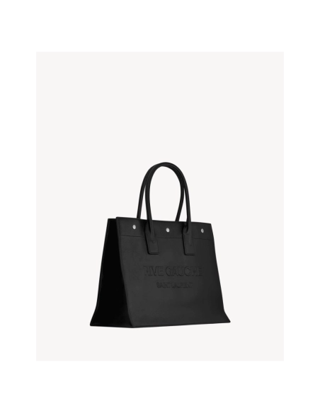 Saint Laurent Rive Gauche Small Tote Bag In Smooth Leather,YSL,BAGS