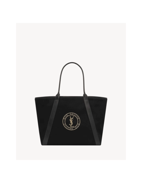 Saint Laurent RIVE GAUCHE Tote Bag In Canvas,YSL,BAGS