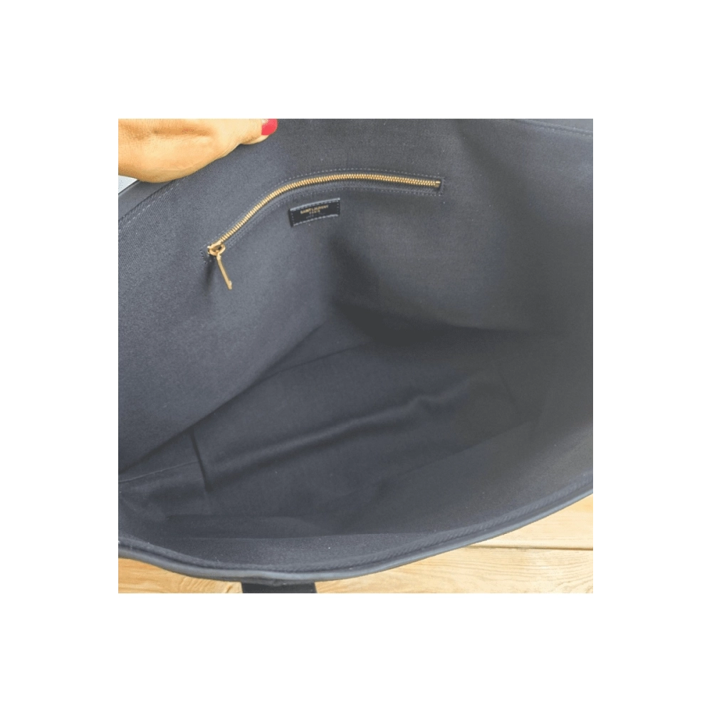 Saint Laurent RIVE GAUCHE Tote Bag In Canvas,YSL,BAGS