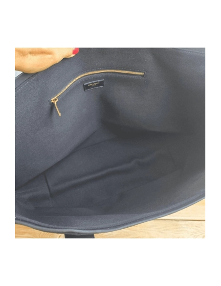 Saint Laurent RIVE GAUCHE Tote Bag In Canvas,YSL,BAGS