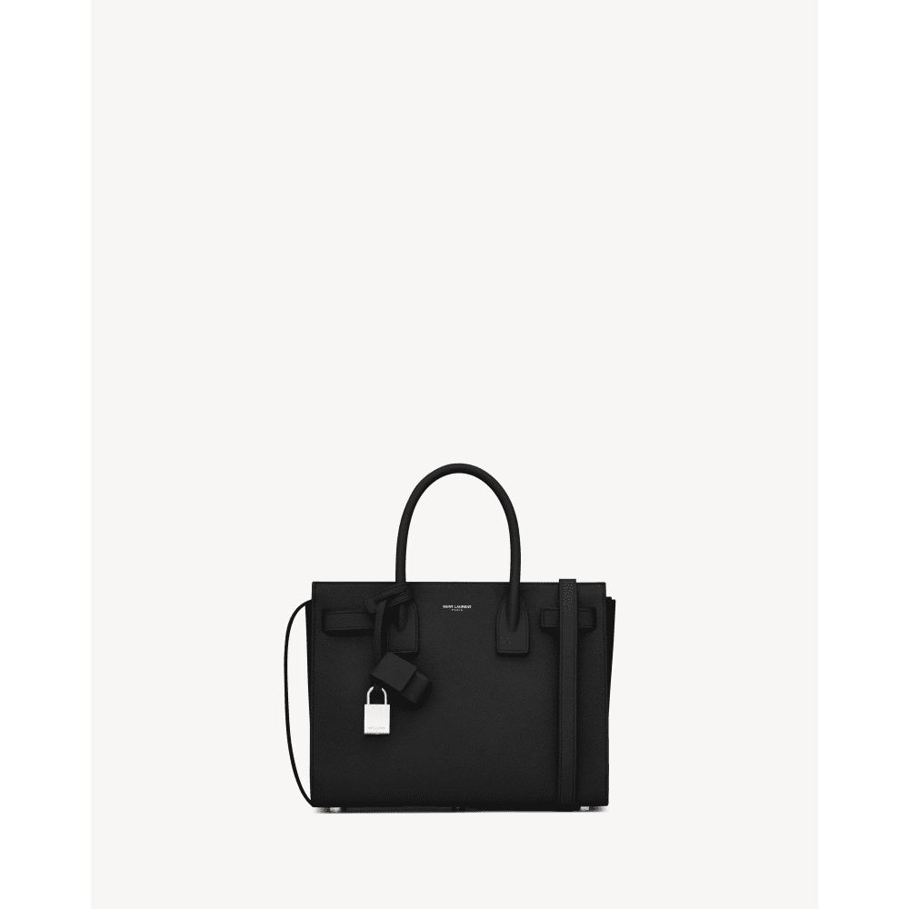 Saint Laurent SAC DE JOUR BABY Bag In Grained Leather,YSL,BAGS