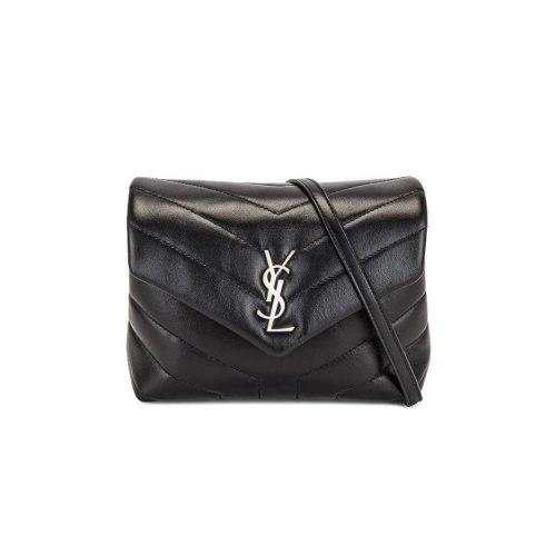 Saint Laurent YSL Toy Loulou Bag BLACK,YSL,BAGS