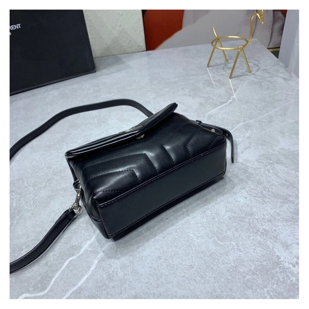 Saint Laurent YSL Toy Loulou Bag BLACK,YSL,BAGS