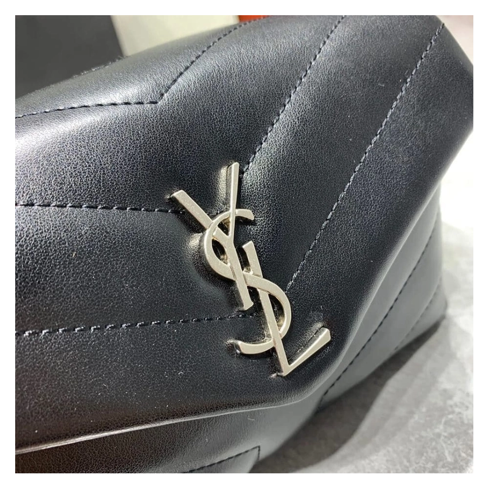 Saint Laurent YSL Toy Loulou Bag BLACK,YSL,BAGS