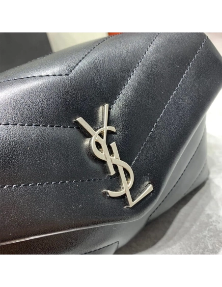 Saint Laurent YSL Toy Loulou Bag BLACK,YSL,BAGS
