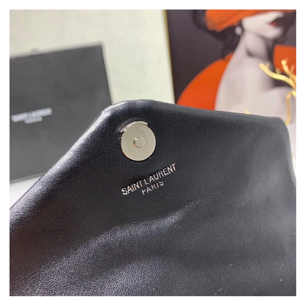 Saint Laurent YSL Toy Loulou Bag BLACK,YSL,BAGS