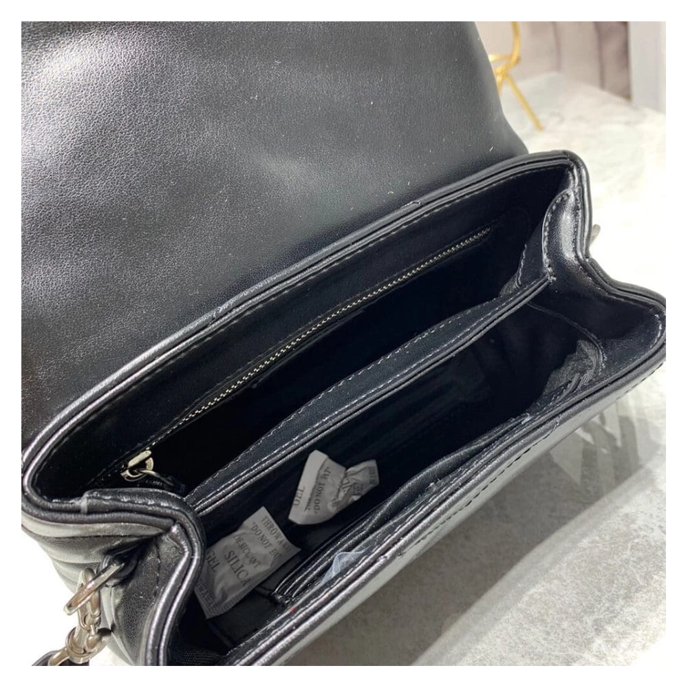 Saint Laurent YSL Toy Loulou Bag BLACK,YSL,BAGS