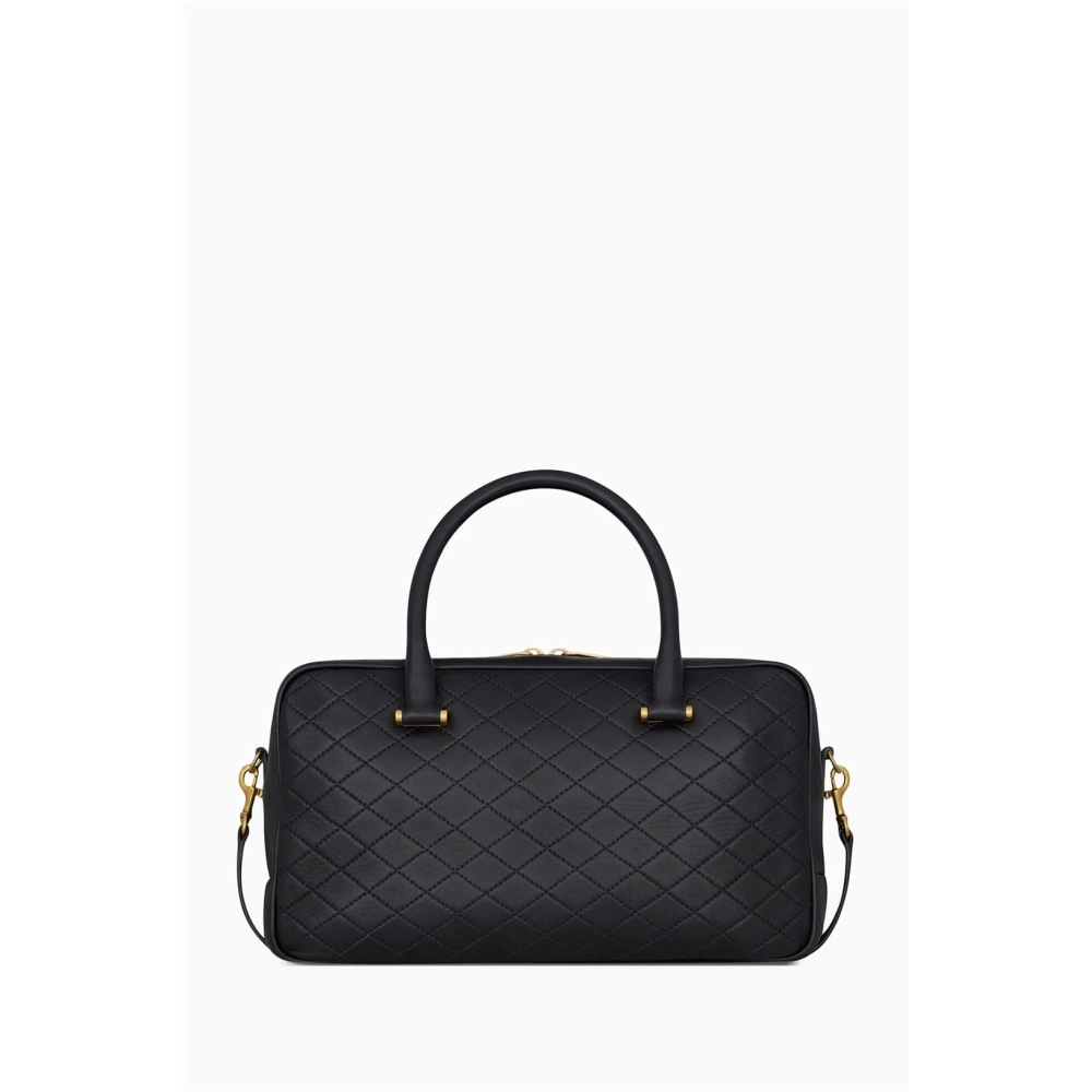 SAINT LAURENTOUT Lyia Duffle Bag In Quilted Lambskin,YSL,BAGS