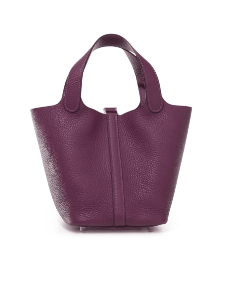 Hermes Anemone Clemence Picotin Lock 18 Gold Hardware,Hermes,BAGS