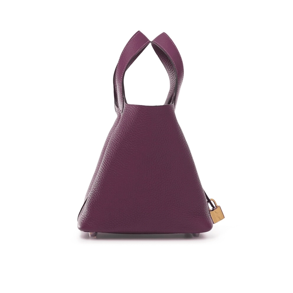 Hermes Anemone Clemence Picotin Lock 18 Gold Hardware,Hermes,BAGS