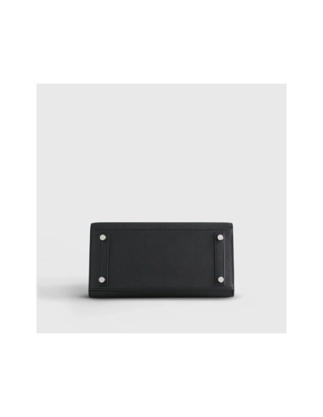 Hermes Birkin 25 Epsom Black Electrum Sellier,Hermes,BAGS