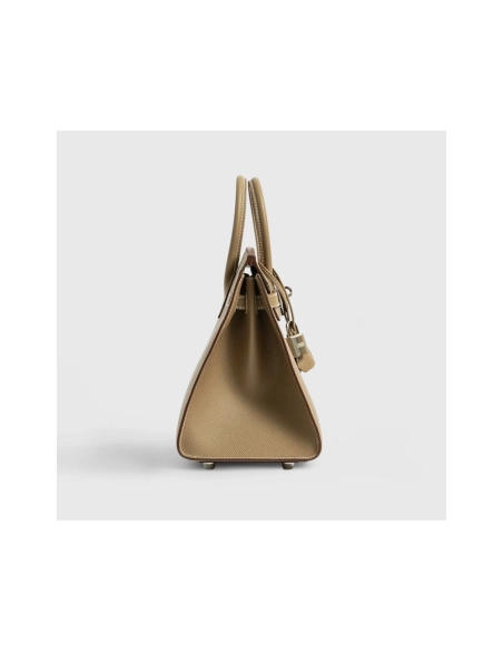 Hermes Birkin 25 Epsom Etoupe Sellier Palladium Hardware,Hermes,BAGS