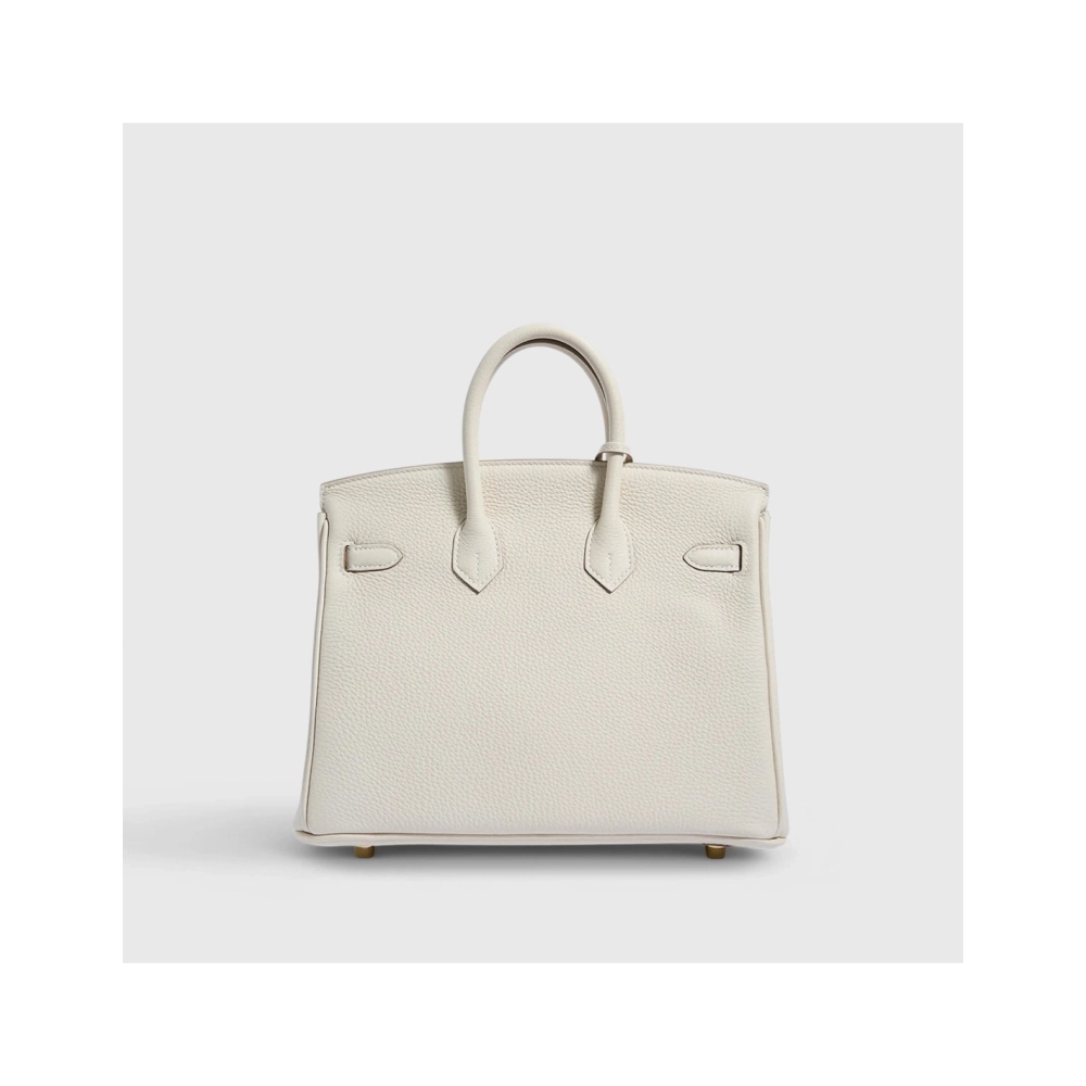 Hermes Birkin 25 Togo Craie Gold Hardware,Hermes,BAGS