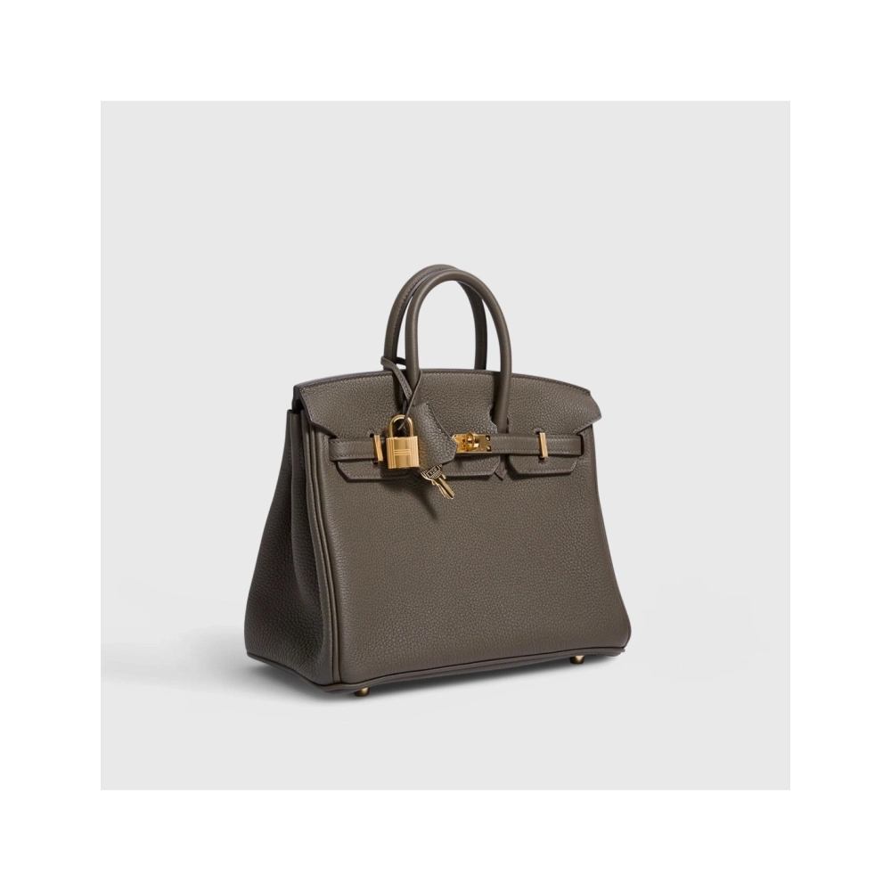 Hermes Birkin 25 Togo Eucalyptus Gold Hardware,Hermes,BAGS