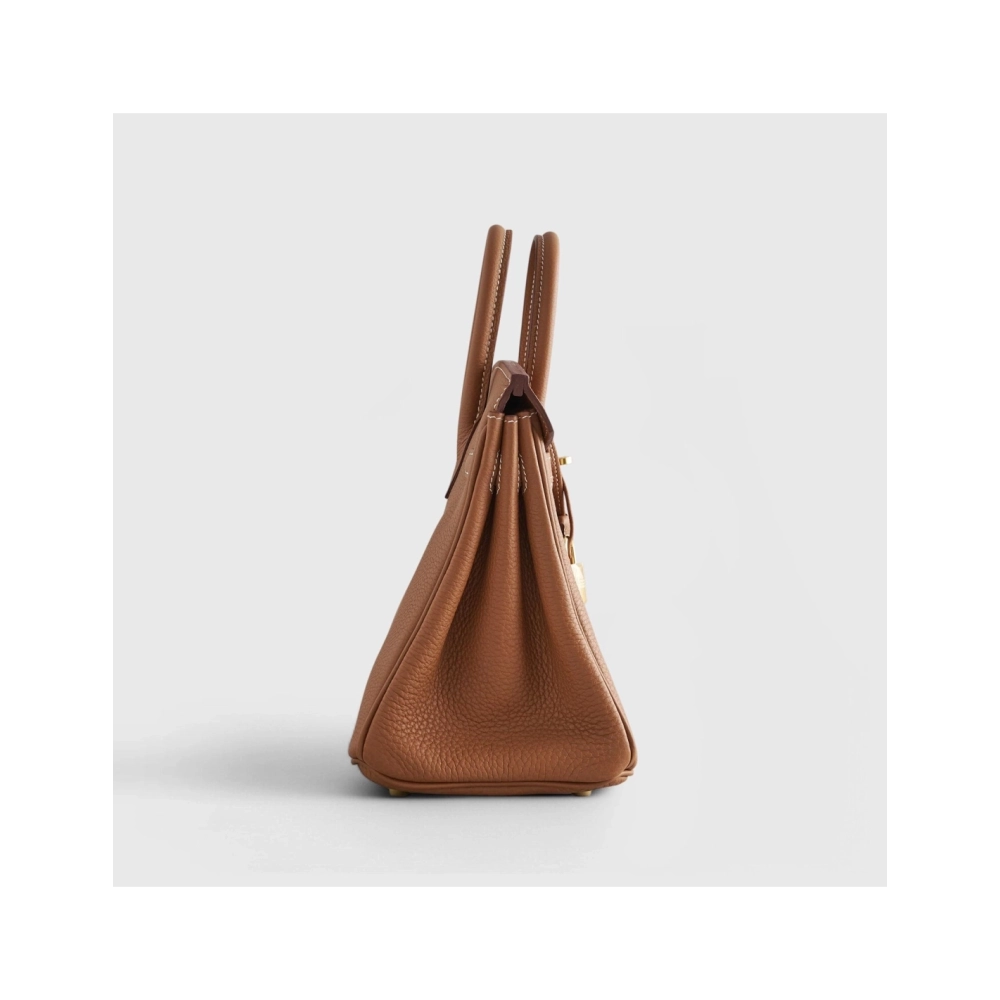 Hermes Birkin 25 Togo Gold Retourne Gold Hardware,Hermes,BAGS