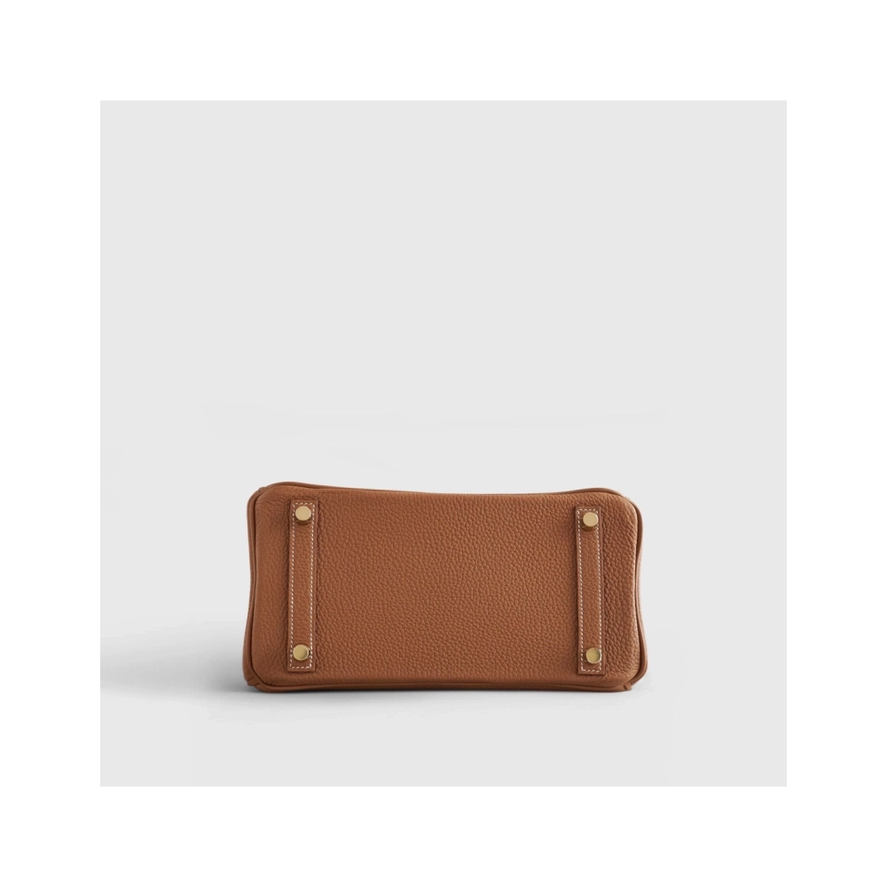 Hermes Birkin 25 Togo Gold Retourne Gold Hardware,Hermes,BAGS