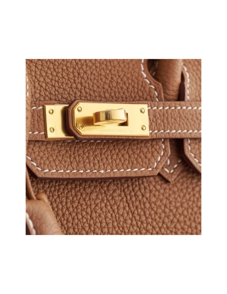 Hermes Birkin 25 Togo Gold Retourne Gold Hardware,Hermes,BAGS