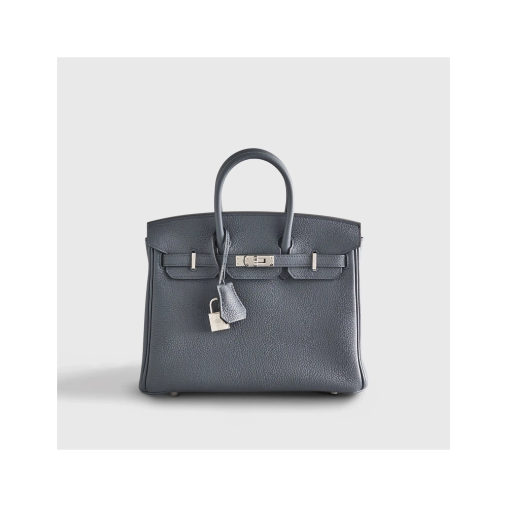 Hermes Birkin 25 Togo Gris Misty Palladium Hardware,Hermes,BAGS